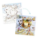 Kleurplaten - de reis van Malo van Djeco | Kids Conceptstore Le Fanfare