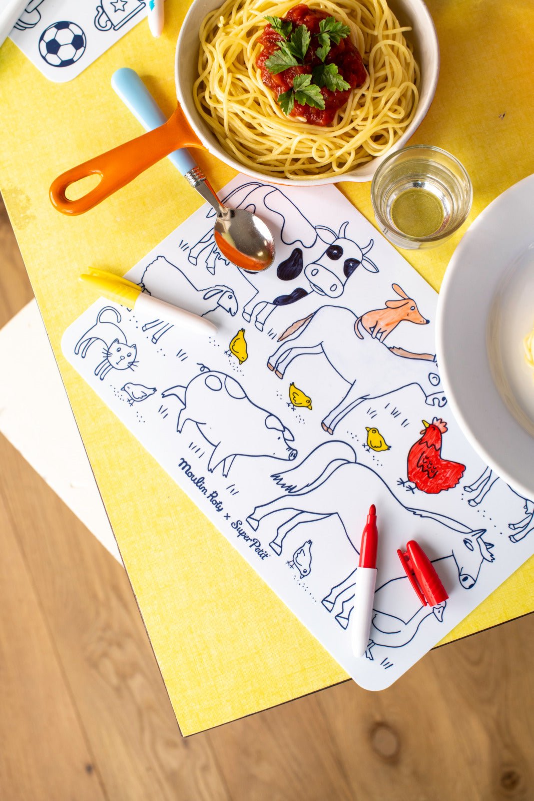Kleurset - Aujourd'hui c'est mercredi van Moulin Roty | Kids Conceptstore Le Fanfare