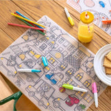 Kleurset - Les Popipop van Moulin Roty | Kids Conceptstore Le Fanfare