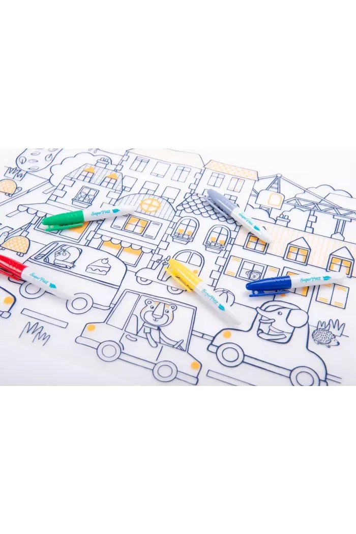 Kleurset - Les Popipop van Moulin Roty | Kids Conceptstore Le Fanfare
