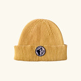 Knit Heritage Beanie - Butter Yellow van Club Trésor | Kids Conceptstore Le Fanfare