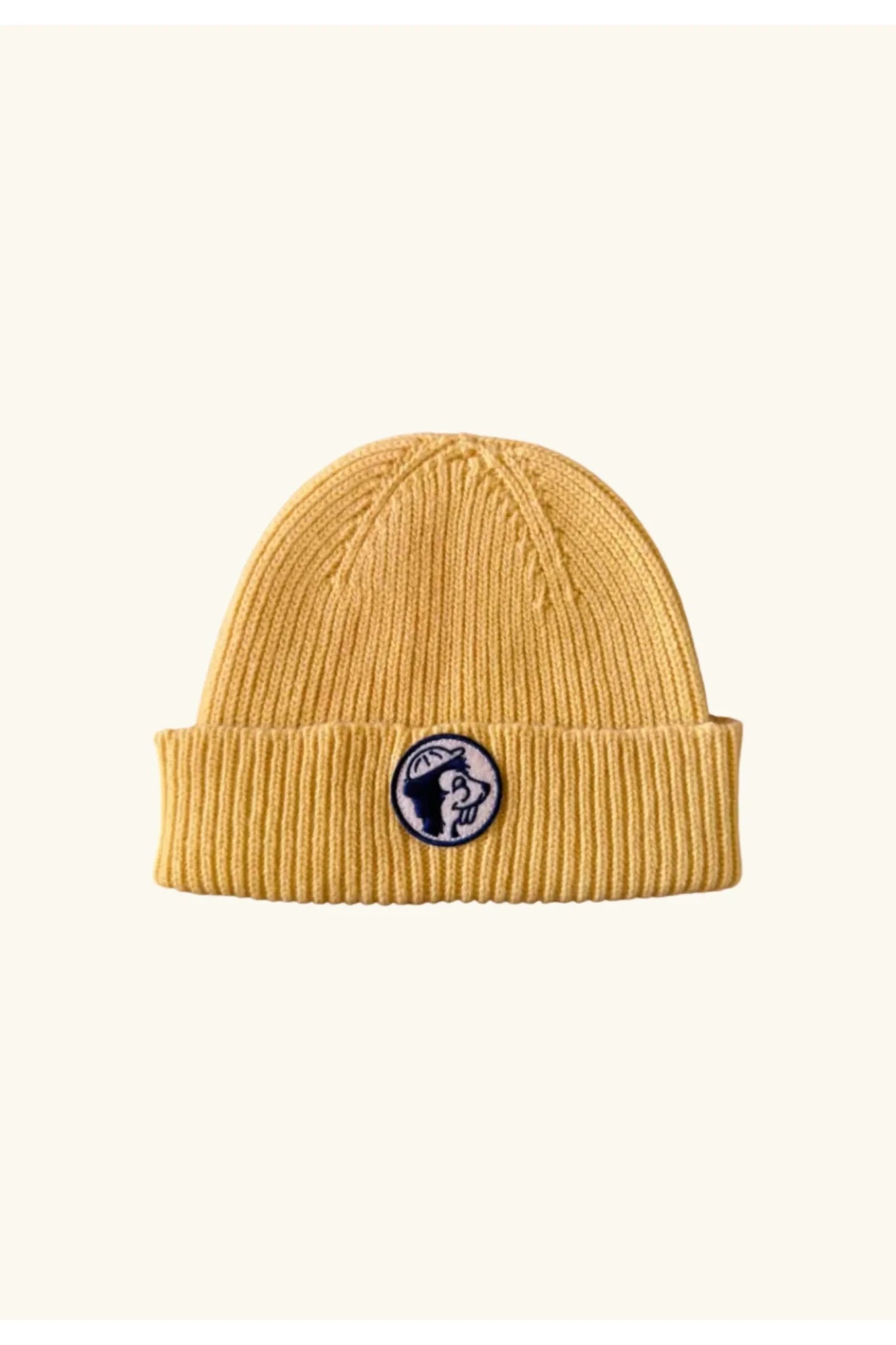 Knit Heritage Beanie - Butter Yellow van Club Trésor | Kids Conceptstore Le Fanfare