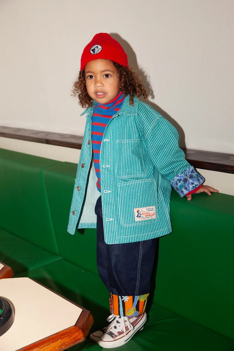 Knit Heritage Beanie - Classic Red van Club Trésor | Kids Conceptstore Le Fanfare