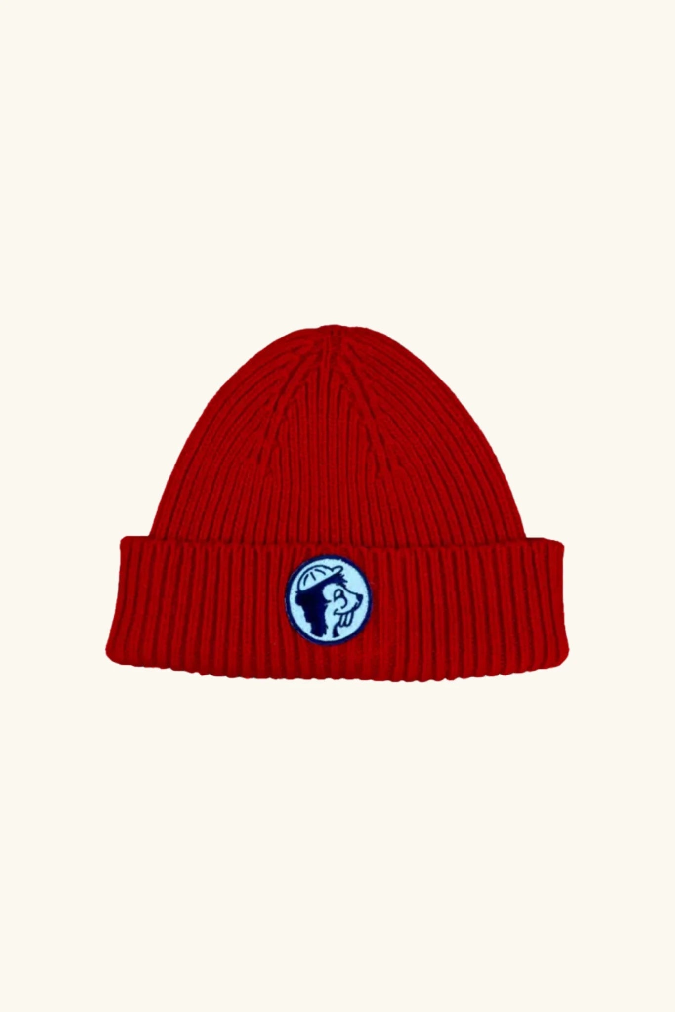 Knit Heritage Beanie - Classic Red van Club Trésor | Kids Conceptstore Le Fanfare