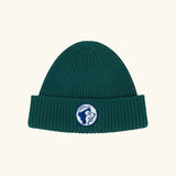 Knit Heritage Beanie - Forest Green van Club Trésor | Kids Conceptstore Le Fanfare