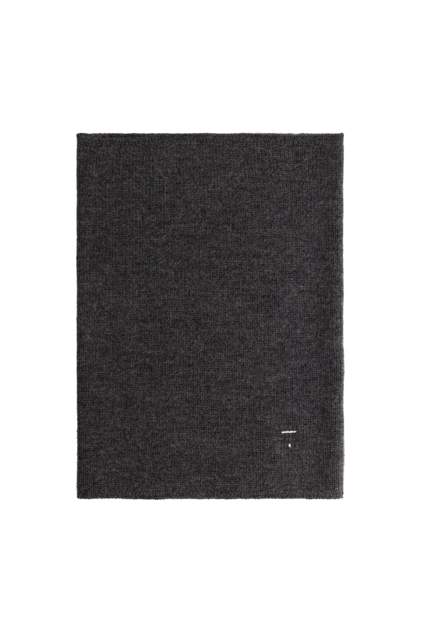 Knitted Endless Scarf Nearly Black Melange van Gray Label | Kids Conceptstore Le Fanfare