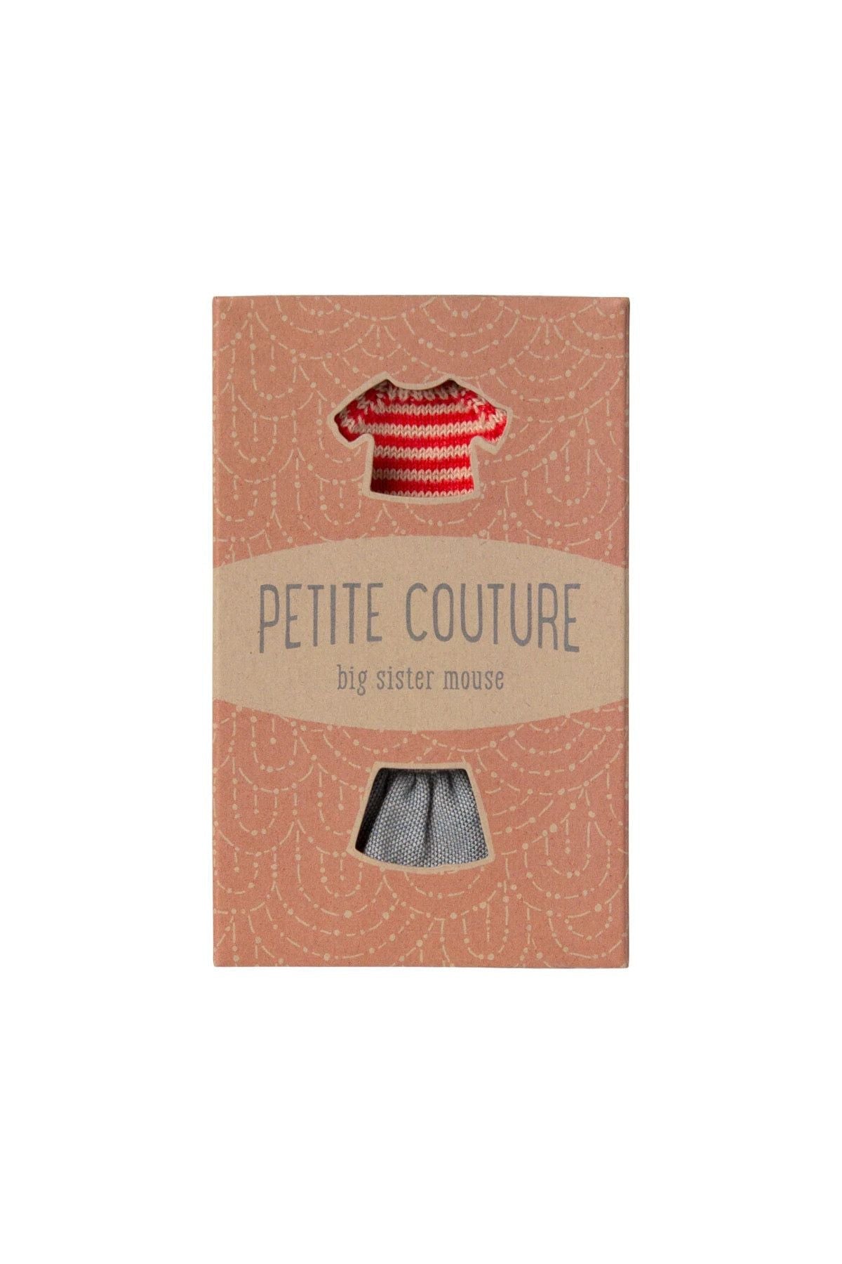 Knitted sweater and skirt, Big sister mouse van Maileg | Kids Conceptstore Le Fanfare