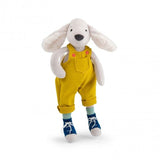 Knuffel hond Pilou geel - Puce & Pilou van Moulin Roty | Kids Conceptstore Le Fanfare