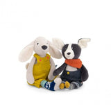 Knuffel hond Pilou geel - Puce & Pilou van Moulin Roty | Kids Conceptstore Le Fanfare