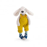 Knuffel hond Pilou geel - Puce & Pilou van Moulin Roty | Kids Conceptstore Le Fanfare