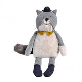 Knuffel Kat Lichtgrijs Fernand Les Moustaches van Moulin Roty | Kids Conceptstore Le Fanfare