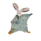Knuffel konijn groen Trois Petits Lapins van Moulin Roty | Kids Conceptstore Le Fanfare