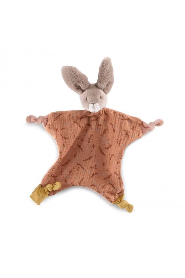 Knuffel konijn klei Trois Petits Lapins van Moulin Roty | Kids Conceptstore Le Fanfare