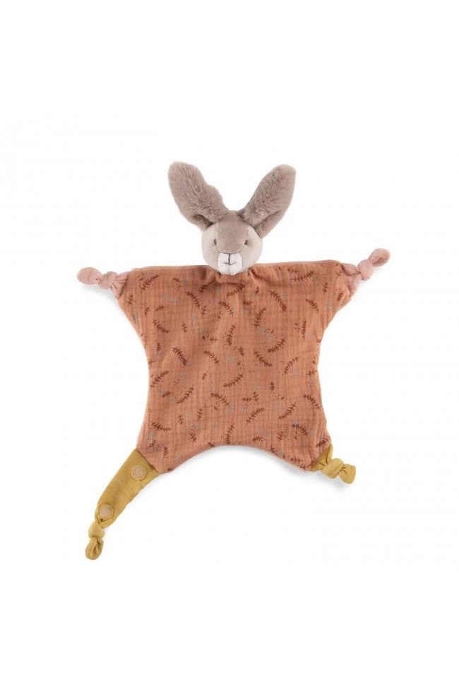Knuffel konijn klei Trois Petits Lapins van Moulin Roty | Kids Conceptstore Le Fanfare