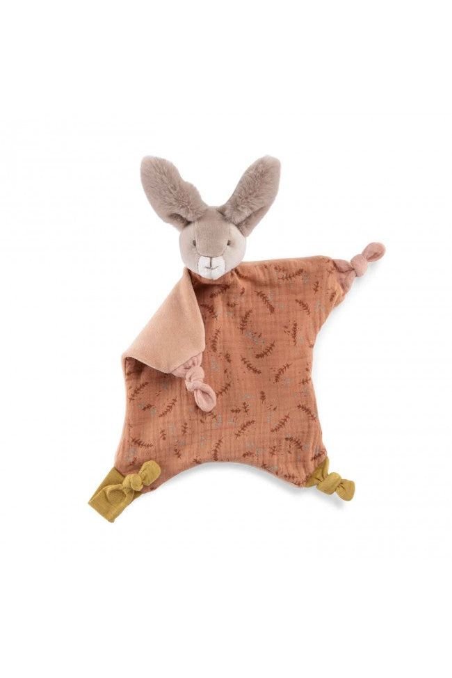 Knuffel konijn klei Trois Petits Lapins van Moulin Roty | Kids Conceptstore Le Fanfare