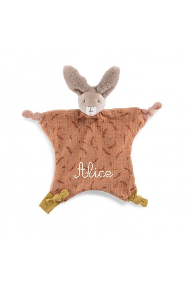 Knuffel konijn klei Trois Petits Lapins van Moulin Roty | Kids Conceptstore Le Fanfare