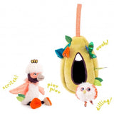 Knuffel vogel - Dans la jungle van Moulin Roty | Kids Conceptstore Le Fanfare