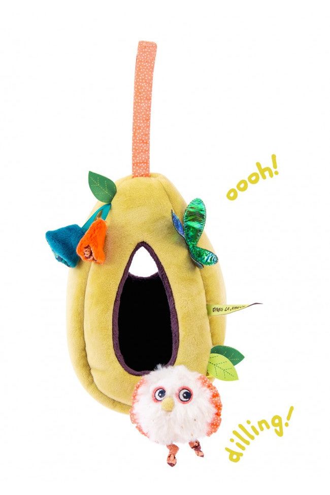Knuffel vogel - Dans la jungle van Moulin Roty | Kids Conceptstore Le Fanfare