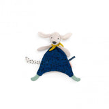 Knuffeldoek blauw Pilou - Puce & Pilou van Moulin Roty | Kids Conceptstore Le Fanfare