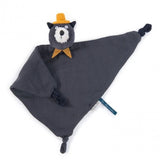 Knuffeldoekje Kat Donkergrijs Les Moustaches van Moulin Roty | Kids Conceptstore Le Fanfare