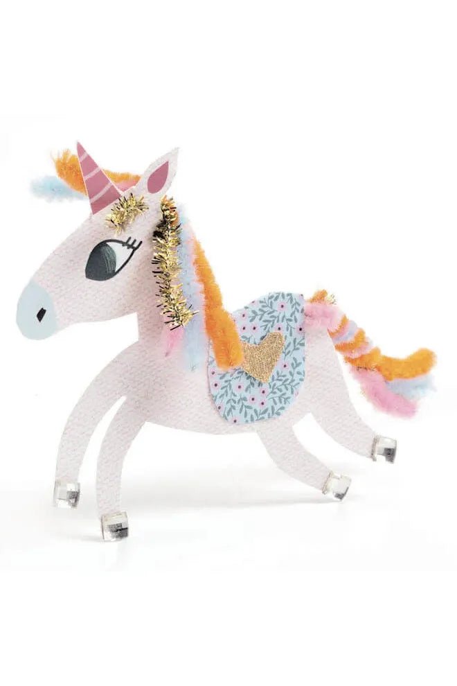 Knutselset pompons en kralen van Djeco | Kids Conceptstore Le Fanfare