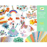 Knutselset pompons en kralen van Djeco | Kids Conceptstore Le Fanfare