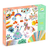 Knutselset pompons en kralen van Djeco | Kids Conceptstore Le Fanfare