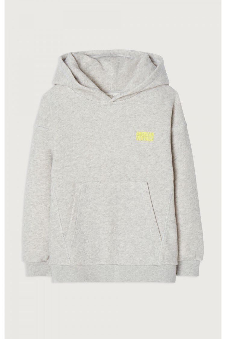 Kodytown Hoodie - Polar Melange van American Vintage | Kids Conceptstore Le Fanfare
