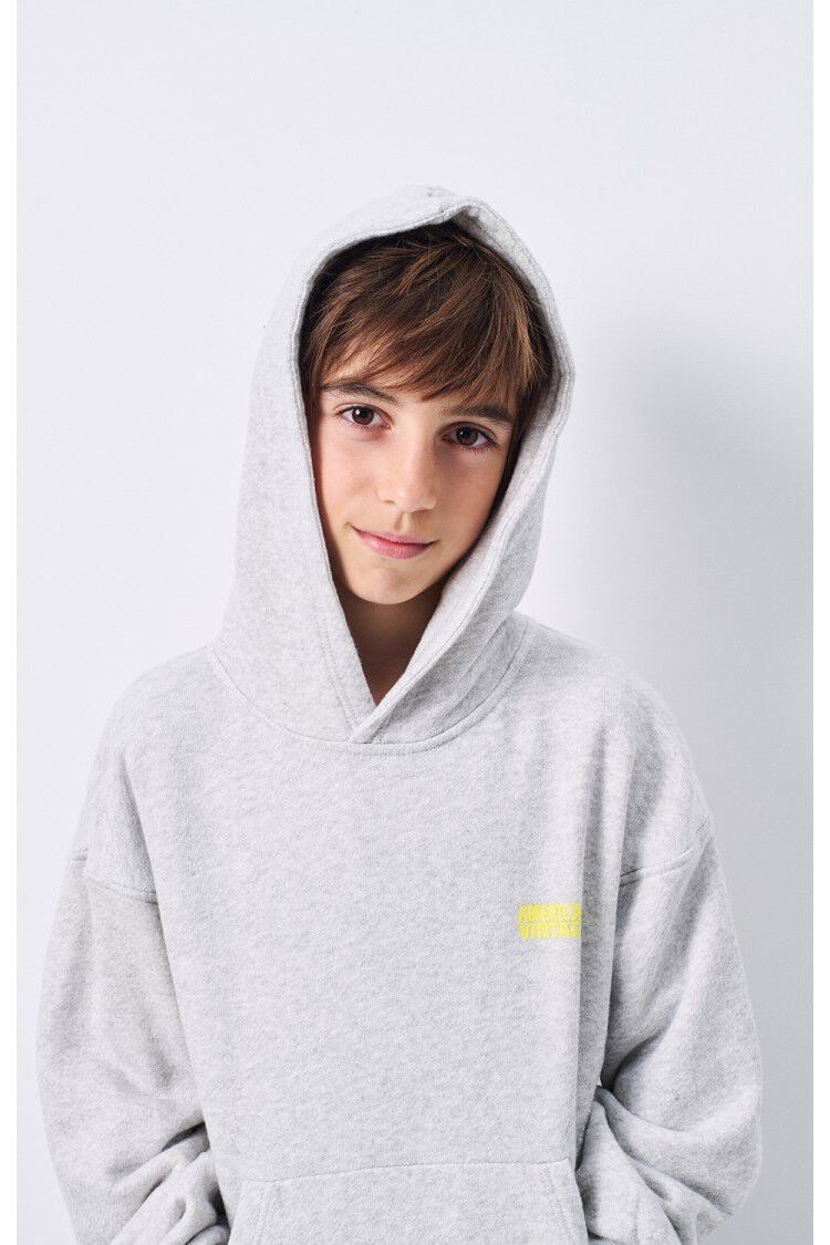 Kodytown Hoodie - Polar Melange van American Vintage | Kids Conceptstore Le Fanfare