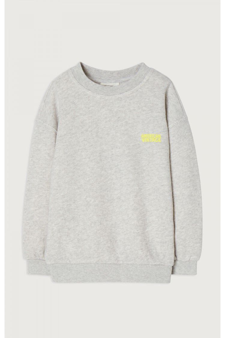 Kodytown Sweatshirt - Polar Melange van American Vintage | Kids Conceptstore Le Fanfare