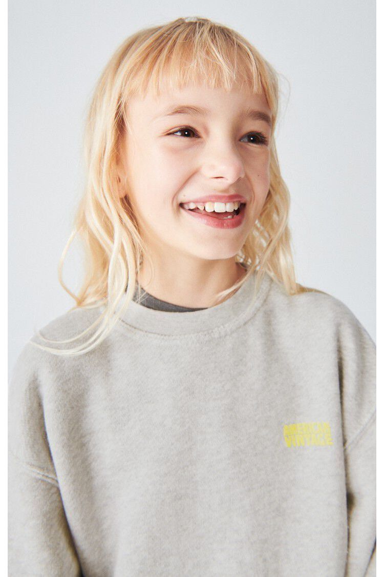 Kodytown Sweatshirt - Polar Melange van American Vintage | Kids Conceptstore Le Fanfare