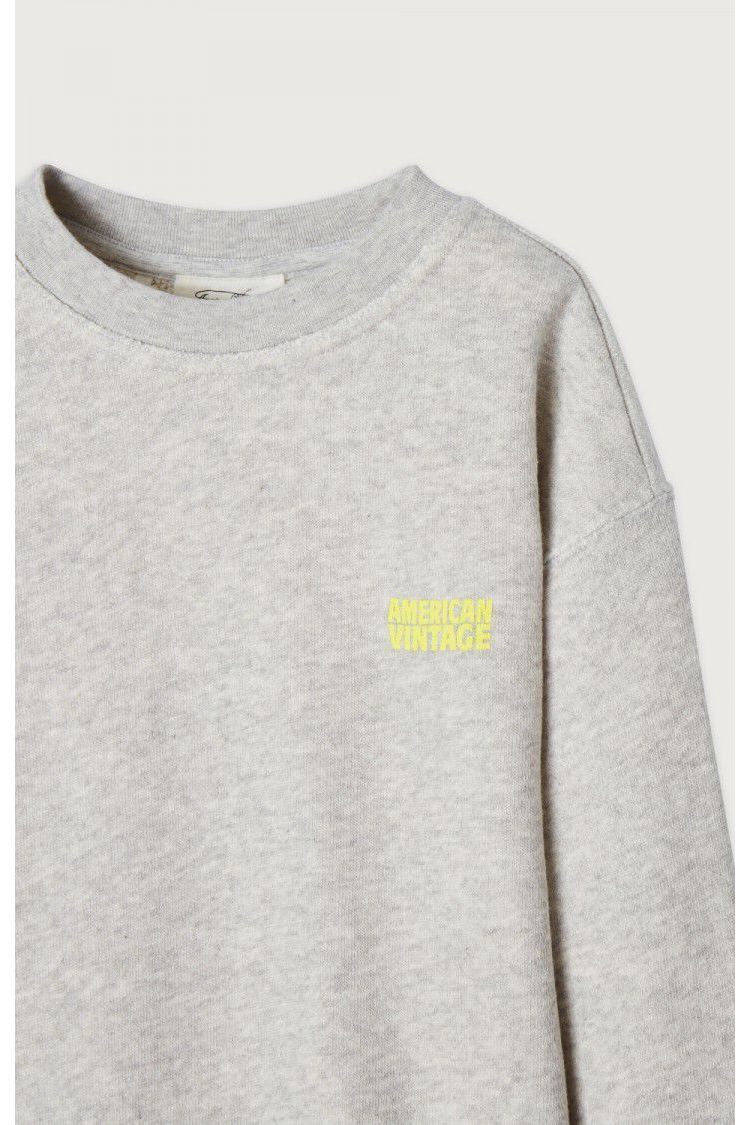 Kodytown Sweatshirt - Polar Melange van American Vintage | Kids Conceptstore Le Fanfare