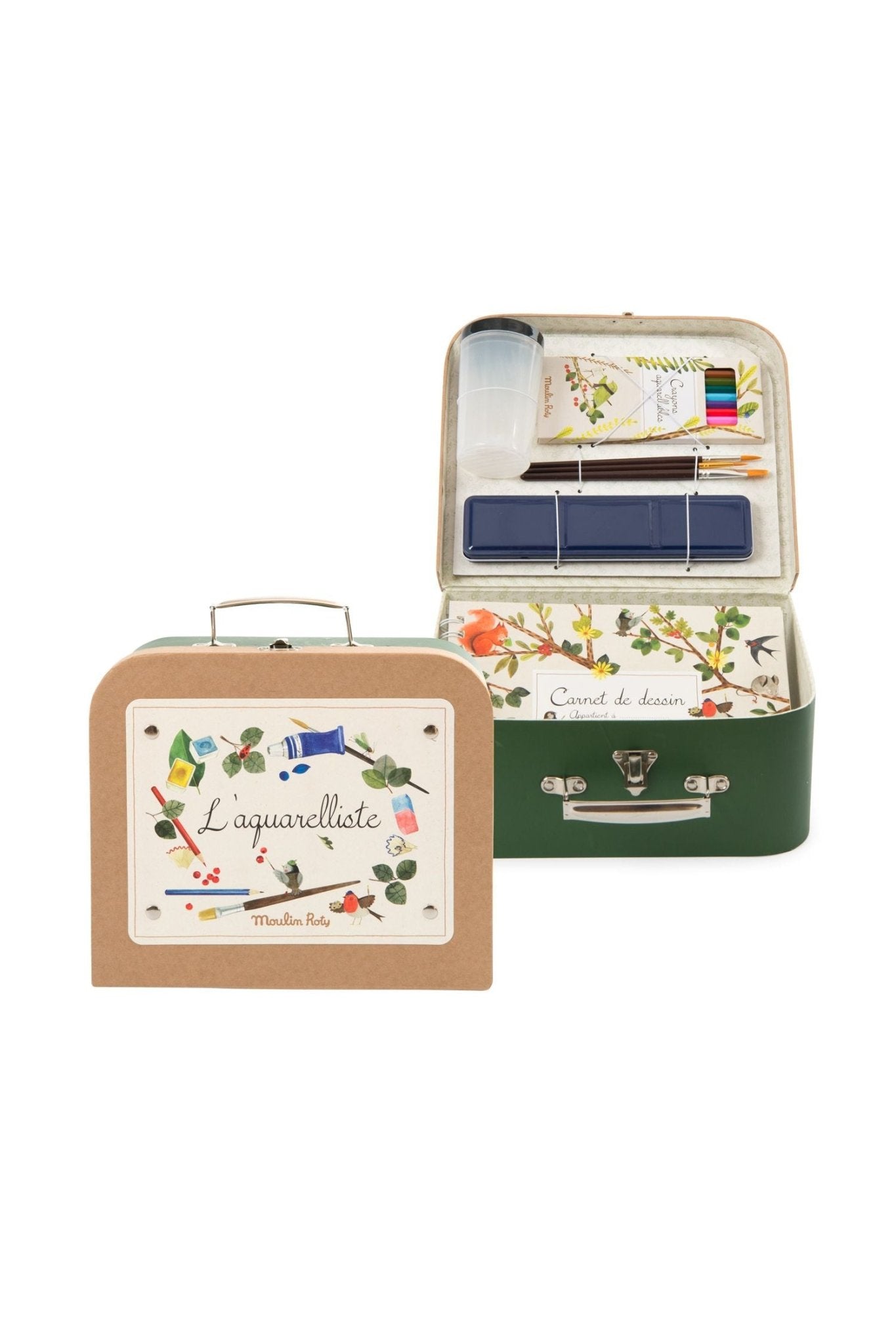 Koffertje voor de aquarelschilder - Le Jardin du Moulin van Moulin Roty | Kids Conceptstore Le Fanfare