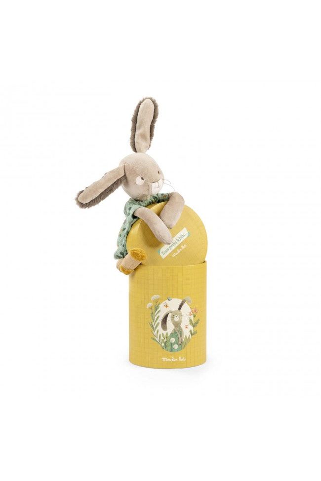 Konijn knuffel - Trois Petits Lapins van Moulin Roty | Kids Conceptstore Le Fanfare