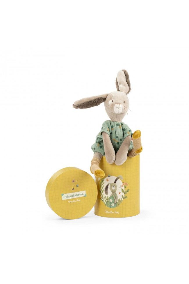 Konijn knuffel - Trois Petits Lapins van Moulin Roty | Kids Conceptstore Le Fanfare