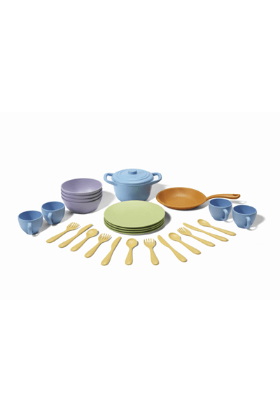 Kook en Dinerset van Green Toys | Kids Conceptstore Le Fanfare