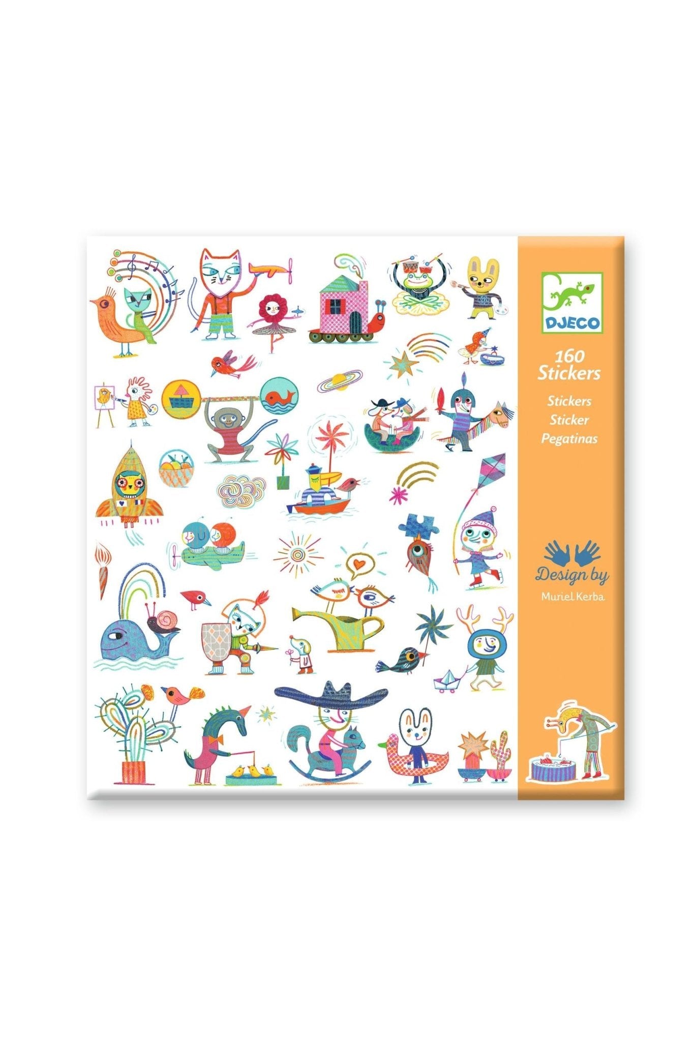 Krant - Stickers van Djeco | Kids Conceptstore Le Fanfare