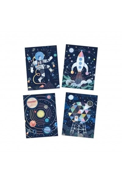 Krasfolie. Ruimtevaartmissie van Djeco | Kids Conceptstore Le Fanfare