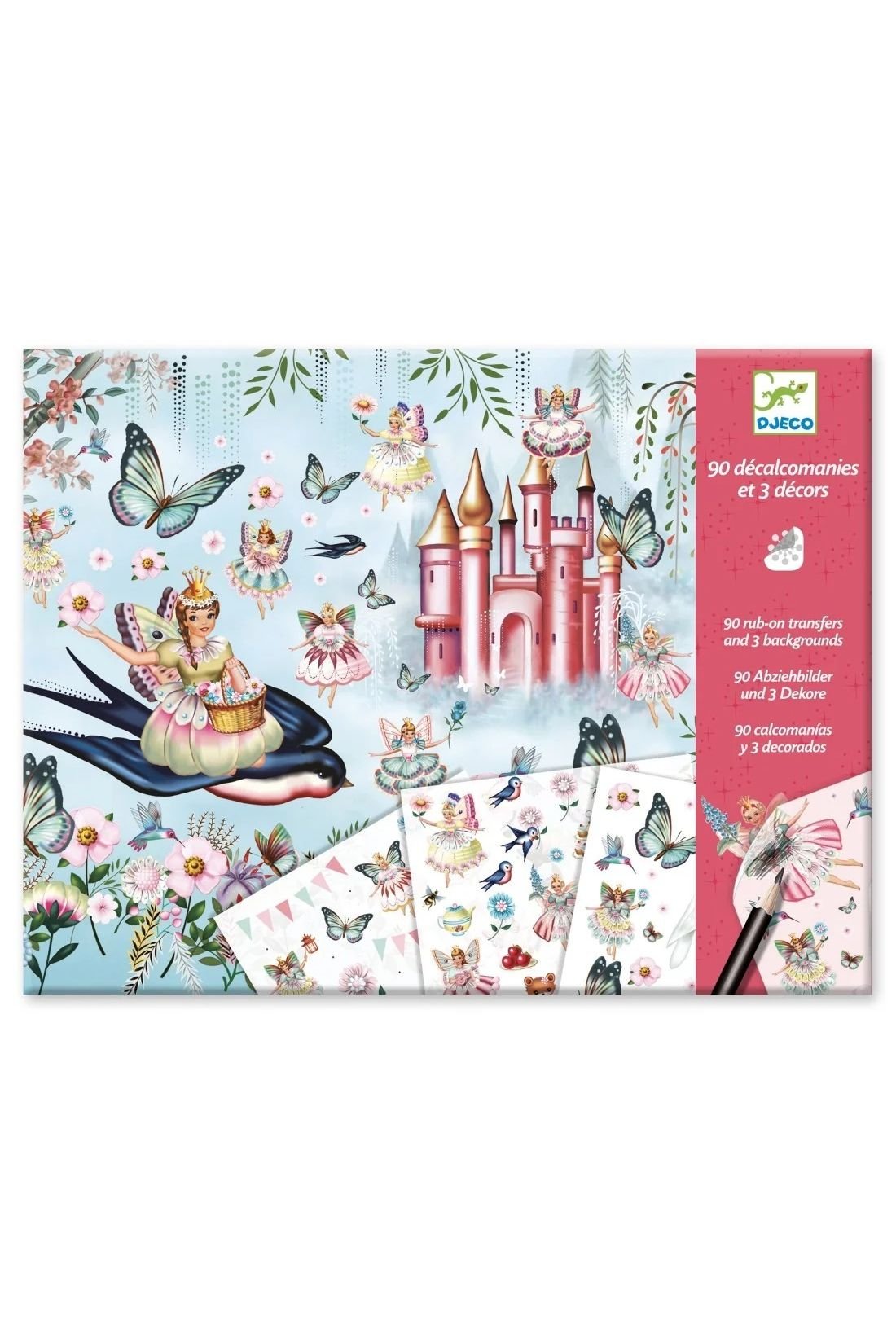 Krasplaatjes Feeënland van Djeco | Kids Conceptstore Le Fanfare