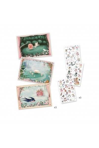 Krasplaatjes Feeënland van Djeco | Kids Conceptstore Le Fanfare