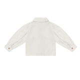 Kresi Blouse - Bows - Off White van Donsje Amsterdam | Kids Conceptstore Le Fanfare
