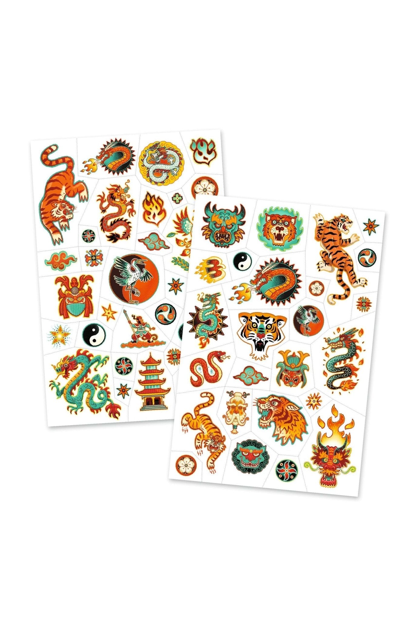Krijgersgeest - Tattoos van Djeco | Kids Conceptstore Le Fanfare