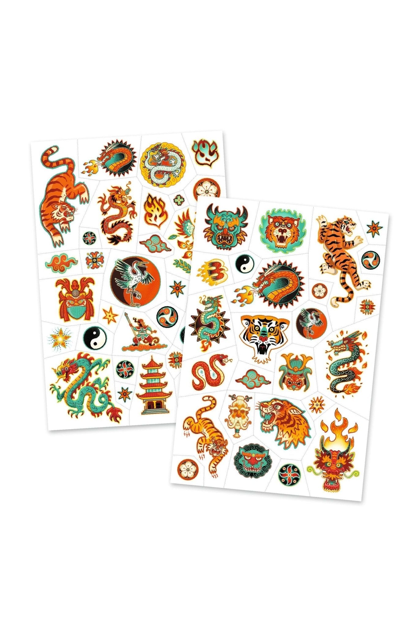 Krijgersgeest - Tattoos van Djeco | Kids Conceptstore Le Fanfare