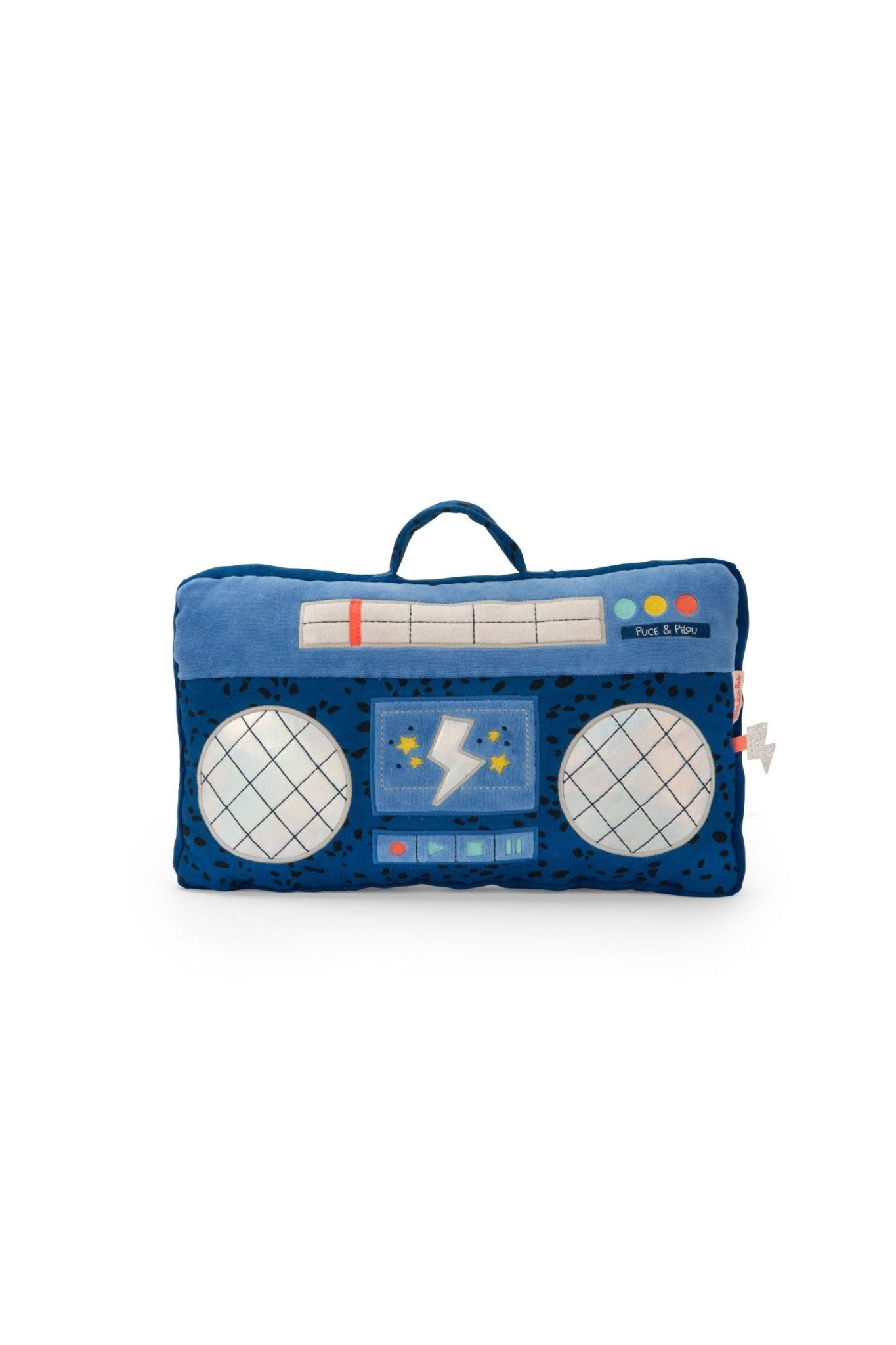 Kussen radio - Puce & Pilou van Moulin Roty | Kids Conceptstore Le Fanfare