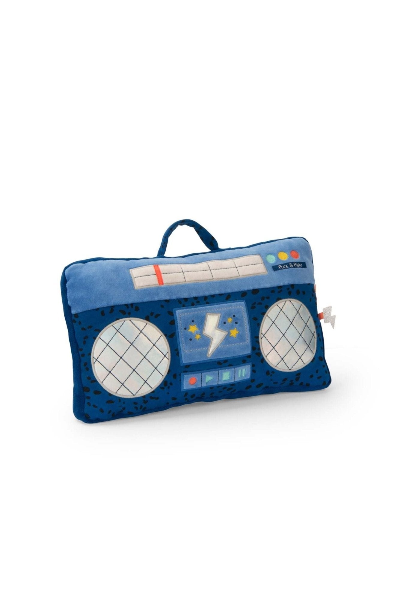 Kussen radio - Puce & Pilou van Moulin Roty | Kids Conceptstore Le Fanfare