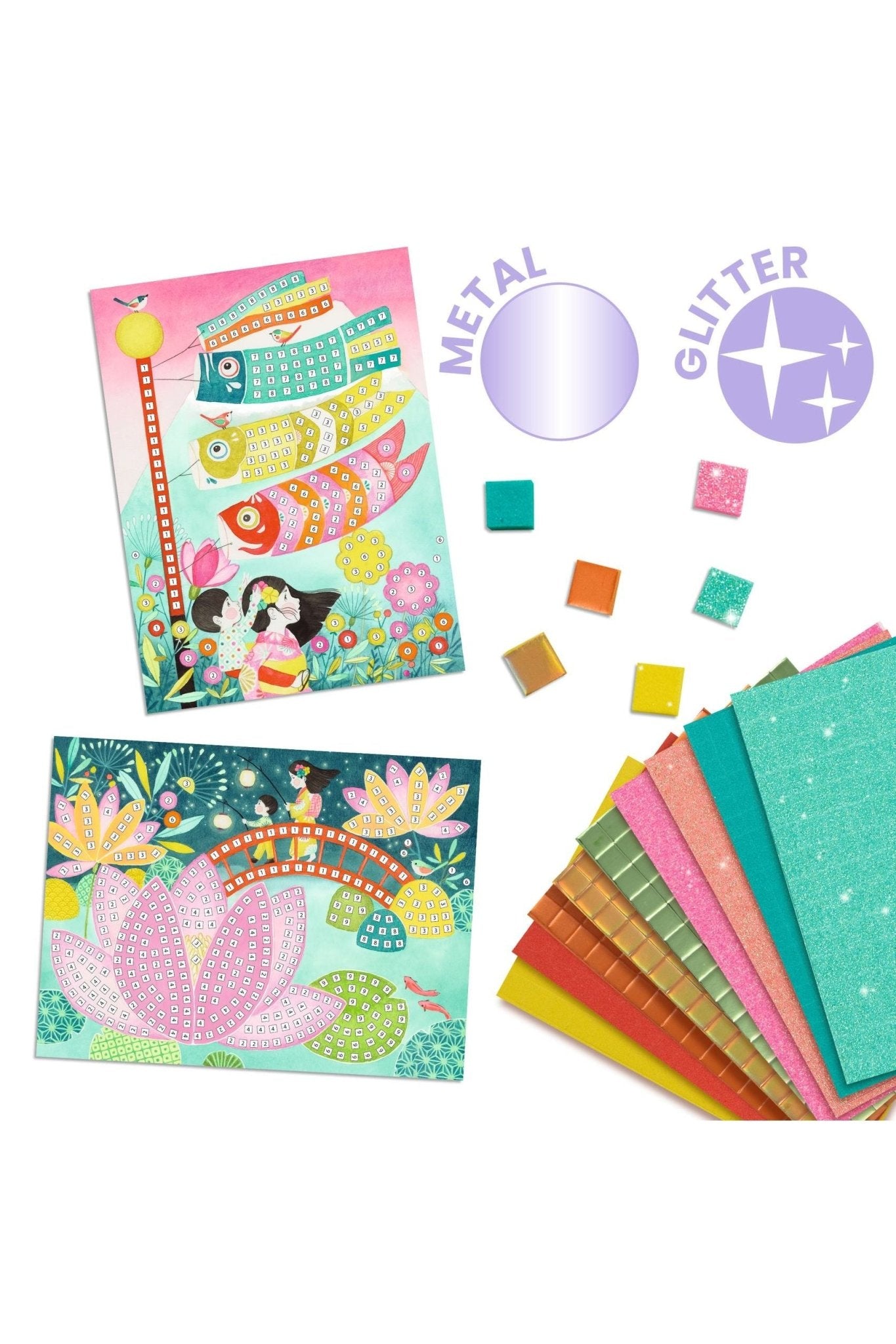 Kyoto - Mozaiekset van Djeco | Kids Conceptstore Le Fanfare