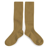 La Haute - Ribbed Knee-high Socks - Biscuit van Collegien | Kids Conceptstore Le Fanfare