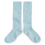 La Haute - Ribbed Knee-high Socks - Glacier van Collegien | Kids Conceptstore Le Fanfare
