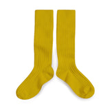 La Haute - Ribbed Knee-high Socks - Kiwi Dore van Collegien | Kids Conceptstore Le Fanfare