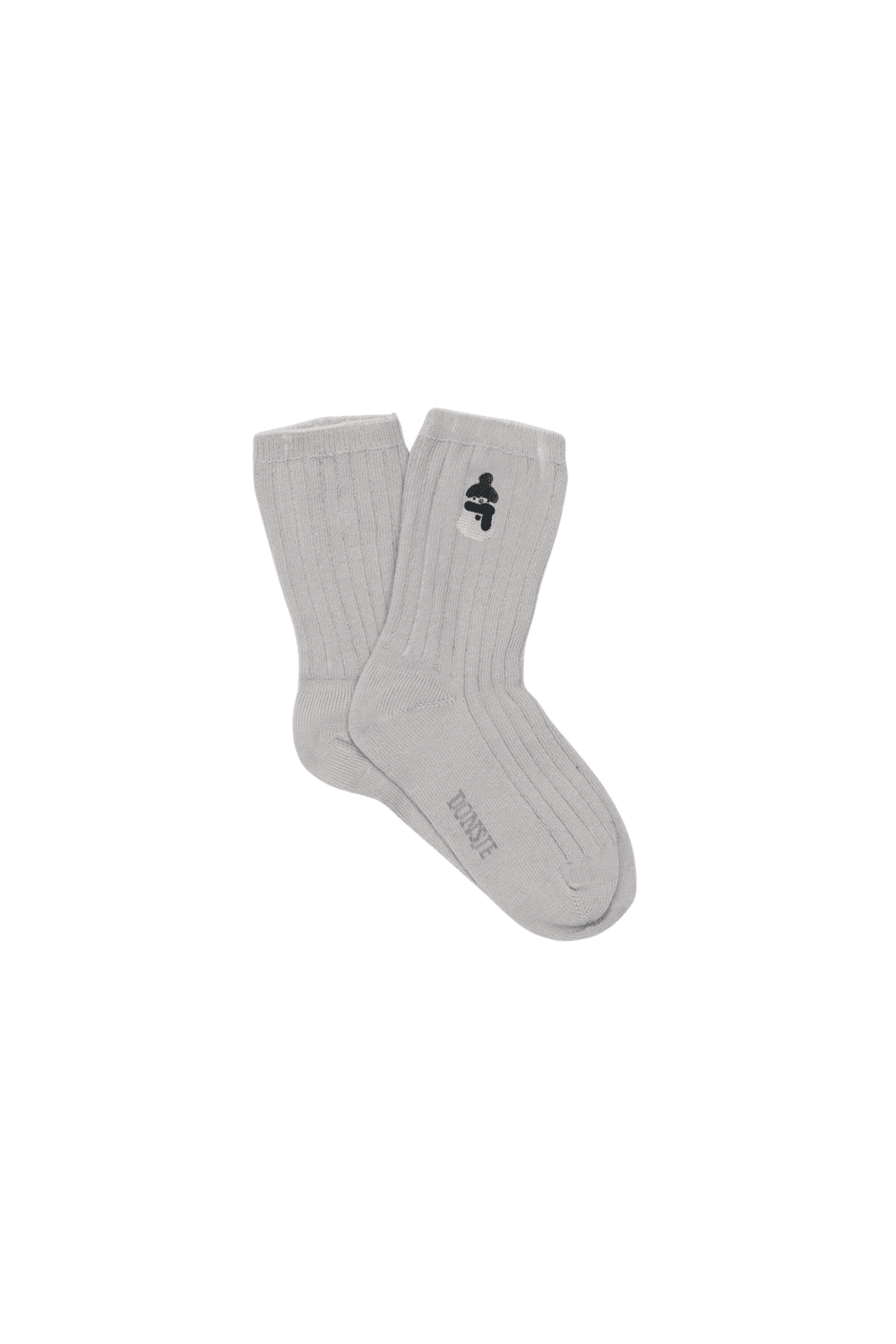 Lala Socks | Snowman - Soft Grey van Donsje Amsterdam | Kids Conceptstore Le Fanfare